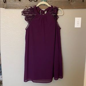 Plum dress
